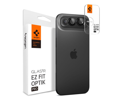 Szkło i folia ochronna SPIGEN Optik Pro Glas.Tr ”Ez Fit” 2-Pack do Iphone 17 Air 8800283309935